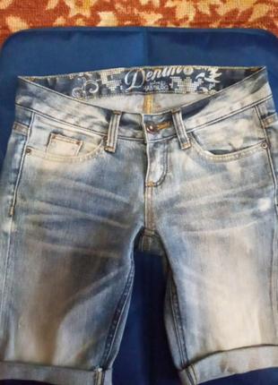 Оригинальные джинсовые шорты denim