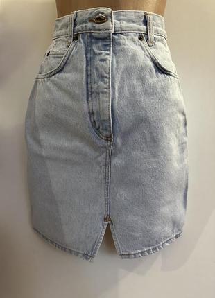 Юбка юбка пуш-ап джинсовая2 фото