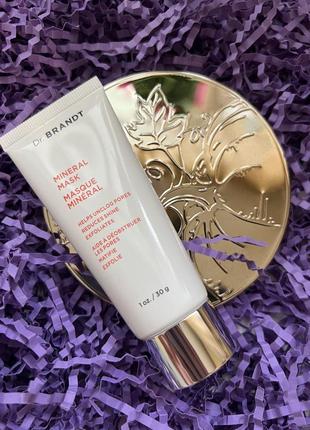 Профессиональная минеральная маска для жирной и комбинированной кожи dr. brandt...