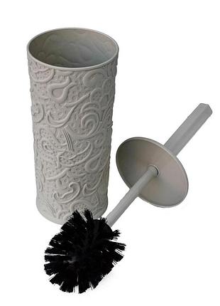 Туалетний комплект візерунковий, високий світло-бежевий(арт. 379) "elif"