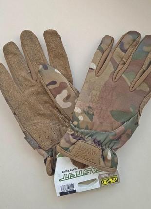 Тактичні рукавички mechanix multicam.. оригінал. нові. куплені в сша