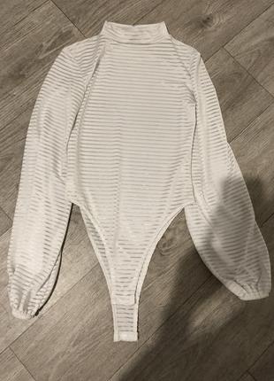 Боди белое