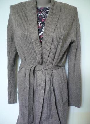 Кардиган бежевий, у складі ангора