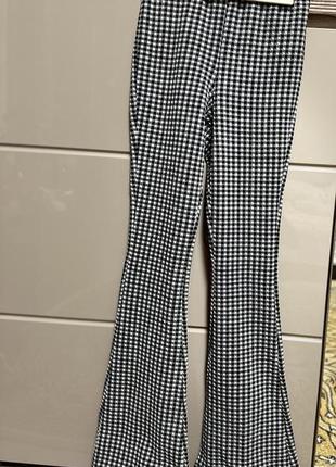 Трикотажні брюки , лосини кльош, 34 розмір