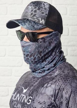 Бафф facetube reptile skin grey с защитой от солнца upf50+