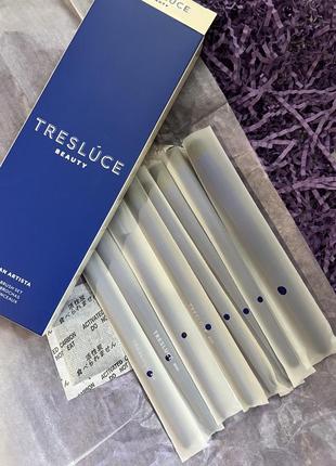 Шикарный набор для макияжа глаз tresluce beauty like an artista 8 piece brush set