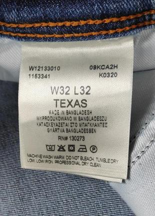 Wrangler texas джинсы оригинал (w32 l32)6 фото