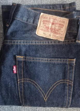 Джинсы levis 751 32/32 ( новое )