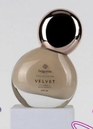 Bogenia velvet foundation тональная основа с матирующим эффектом