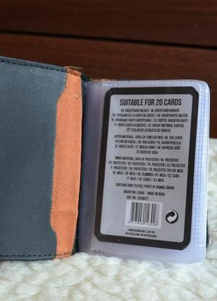 Кардхолдер визитница кошелек для карт кредитница с технологией rfid2 фото