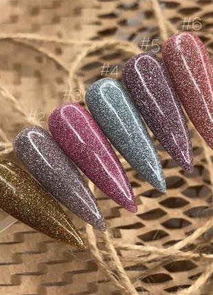 Гель-лак світловідбиваючий crooz crystal gel polish (8 мл)