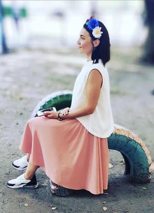 Юбка миди шита на заказ