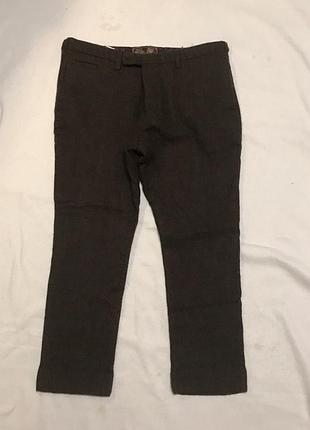 Брюки зимние 100% шерсть next 36s, замеры на фото