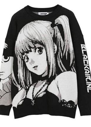 Свитер тетрадь смерти (новый)