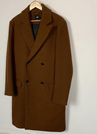 Пальто h&m wool coat