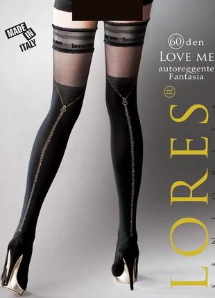 Оригінальні панчохи lores "love me" 60 den.