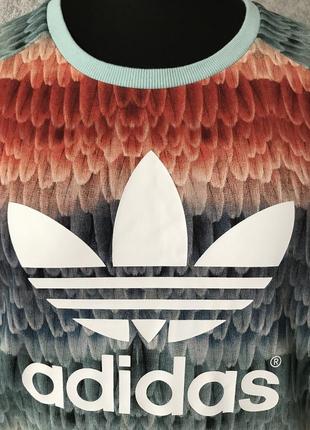 Adidas. женское спортивное платье, туника, удлинённый джемпер с карманами.