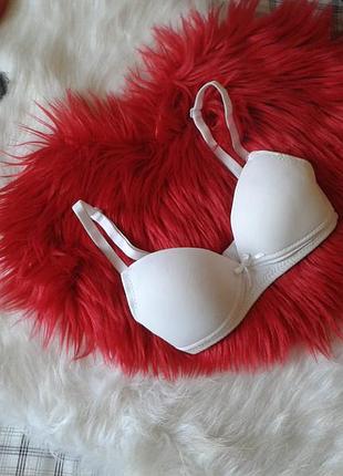 Классический белый бюстгальтер на чашках secret possessions