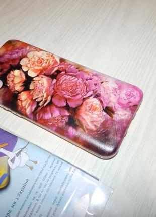 Чохол zorrov для xiaomi redmi 9a півонії1 фото