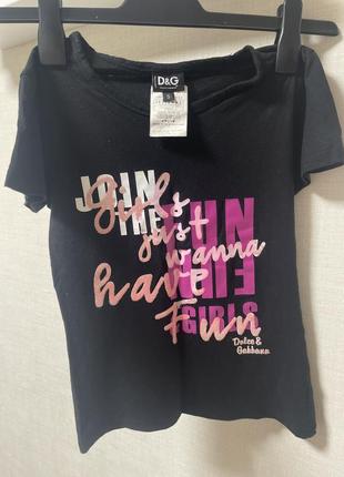 Футболка майка топ dolce&gabbana оригінал чорна,xs,s голограми