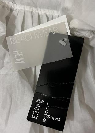 Коротка розкльошена пляжна сукня  h&m4 фото