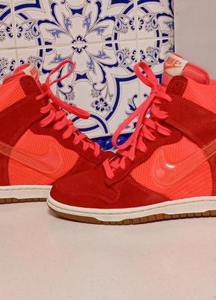 Кроссовки женские nike dunk sky high original3 фото