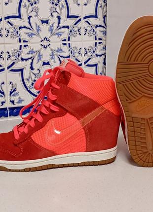 Кроссовки женские nike dunk sky high original7 фото