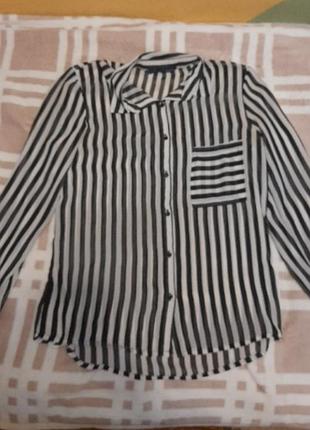 Рубашка шифоновая