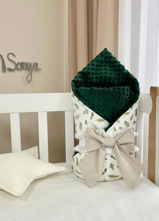 Плед конверт з ковдрою, 78х100 см, сатин, плюш, наповнювач: мікрофібра, силіконізоване волокно