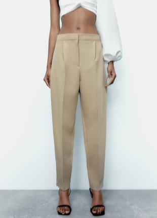 Укороченные брюки zara 5