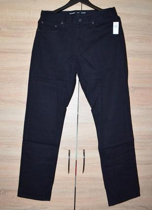 Прямые черные джинсы old navy 100% хлопок 32, 36, 38, 40 размер7 фото