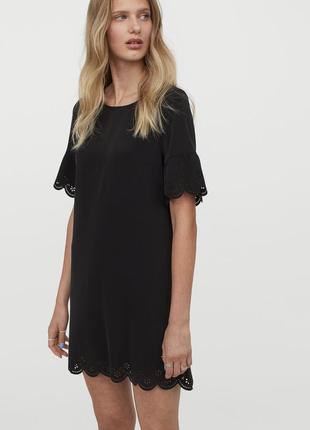 Короткое платье трапеция h&m