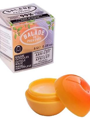 Sale — бальзам для кутикули абрикос balade en provence natural shea butter cuticle balm 8 g — apricot1 фото