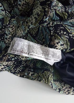 Красивая оригигальная юбка мини из жакарда zara8 фото