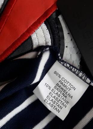 Короткое базовое летнее платье,туника,пляжное платье ebelieve,в полоску