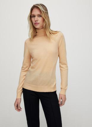 Гольф, свитерок, водолазка massimo dutti шерсть+кашемир2 фото