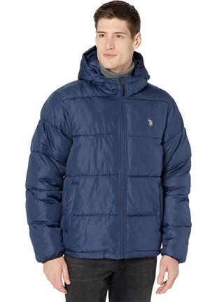 Нова чоловіча куртка — пуховик u.s. polo assn. (rolled padded puffer) c америки l.xl