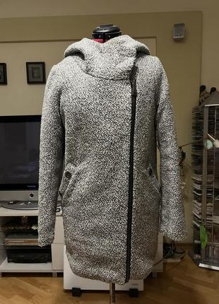 Серое пальто house outerwear collection1 фото