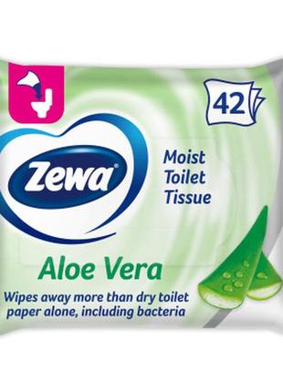 Туалетний папір zewa aloe vera 42 шт (7322540898934)