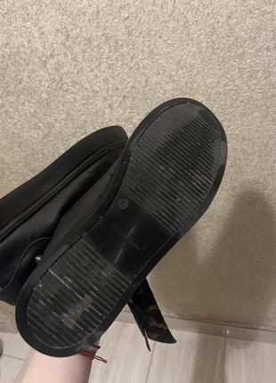 Ботинки кеды кроссовки кожаные5 фото