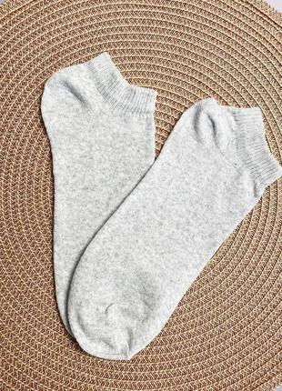 Шкарпетки короткі сірі 41-45 розмір