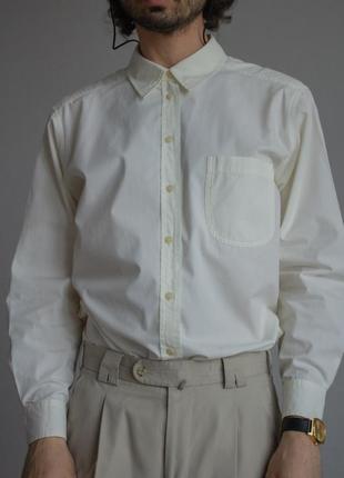 Сорочка marks & spencer бежева м'яка