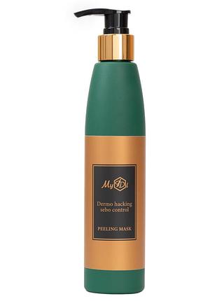 Пілінг-маска із саліциловою кислотою для шкіри голови myidi dermo shawl sebo control peeling mask