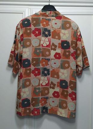 Шовкова блуза, шовк 💯, винтаж, итальялия2 фото