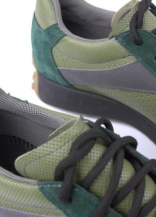 Зеленые тактические кроссовки хаки летние мужская обувь летняя rosso avangard dolga bolt perf8 фото