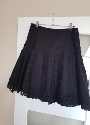 Очень красивая юбка с льном с кружкой morgan2 фото