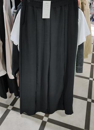 Брюки женские стильные летние легкие с распорками спереди