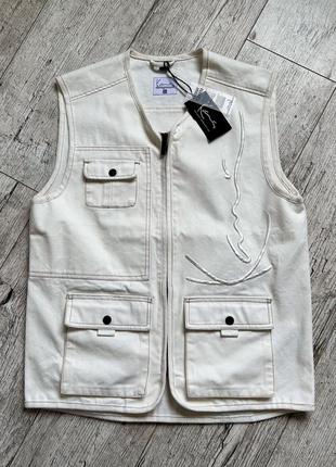 Karl kani  жилетка signature utility vest