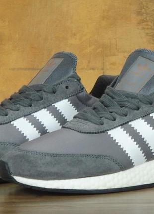 Мужские кроссовки adidas iniki grey white 41-42-43-445 фото