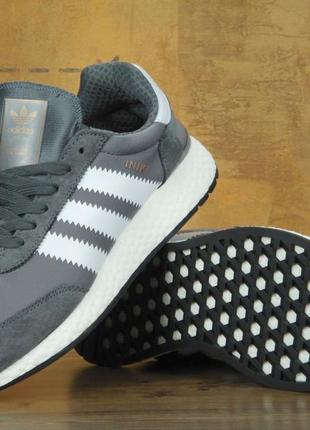 Мужские кроссовки adidas iniki grey white 41-42-43-446 фото
